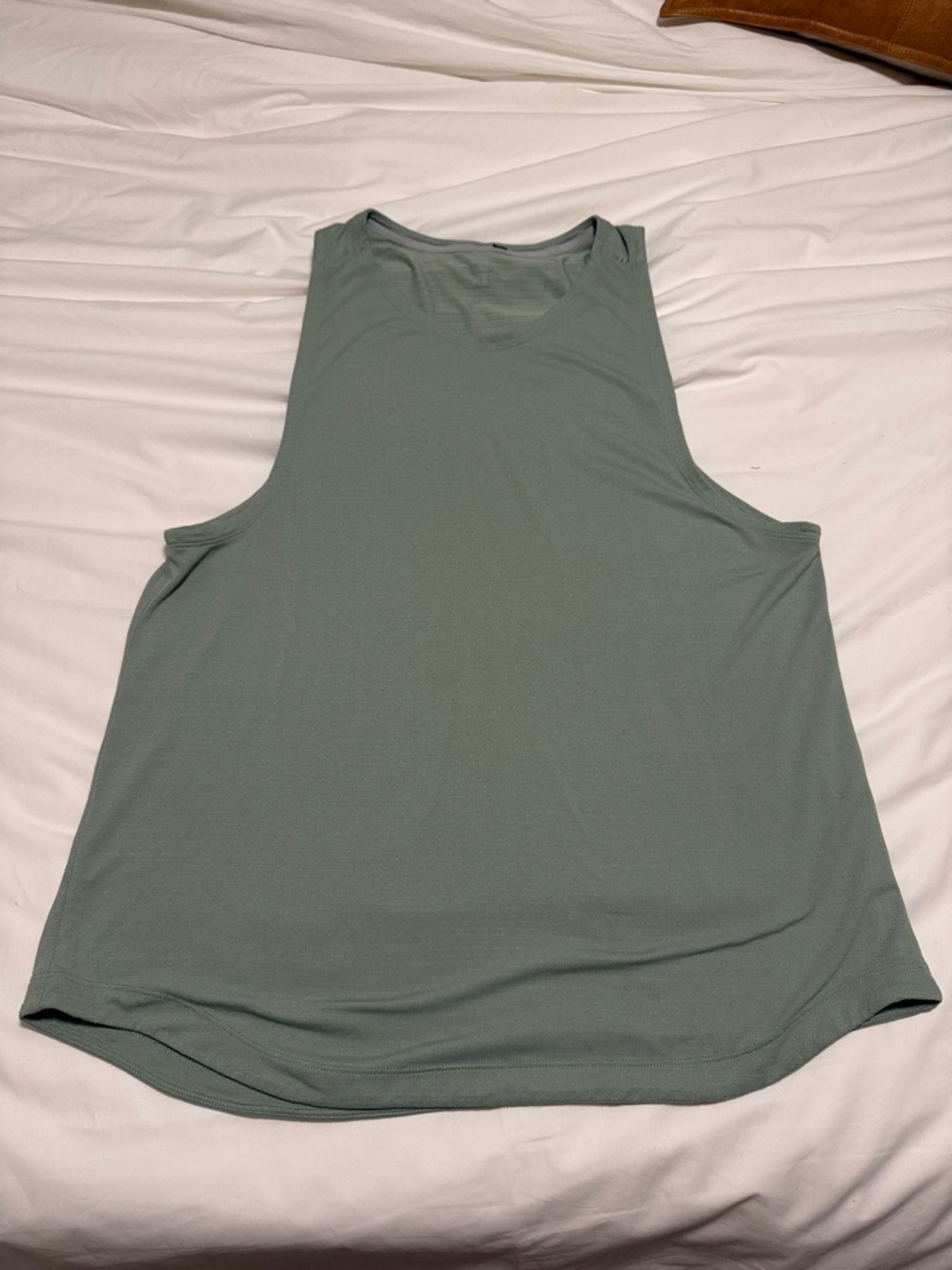 lululemon athletica Men's Sleeveless Performance Tank in Sage Green